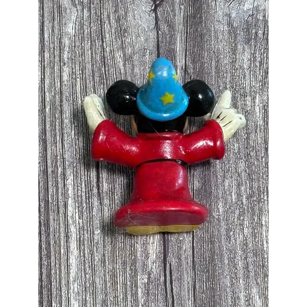 Mickey Mouse Fantasia Wizard Applause Disney PVC Figurine 3” Vintage Figure